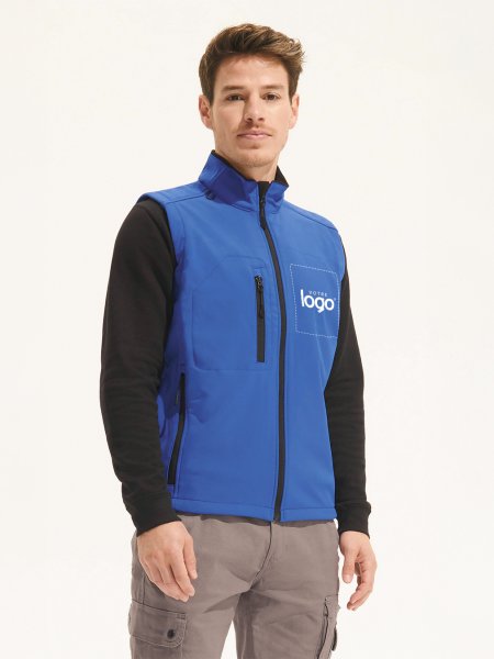 Mister Tee Softshell Sans Manches à Personnaliser - Rallye Sol's - RALLYE - 46601