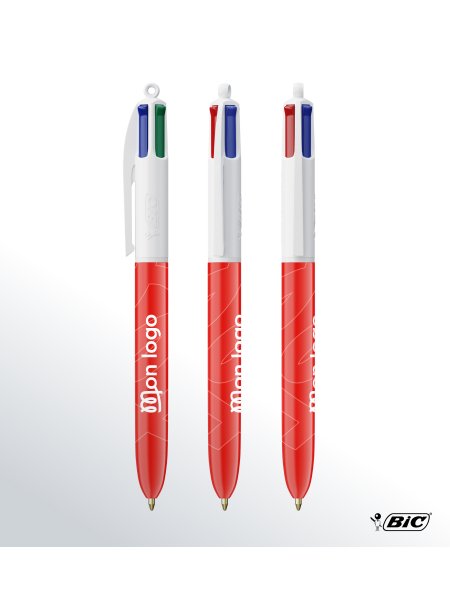 Mister Tee Stylo BIC® 4 Couleurs Bille à Personnaliser 3460001100