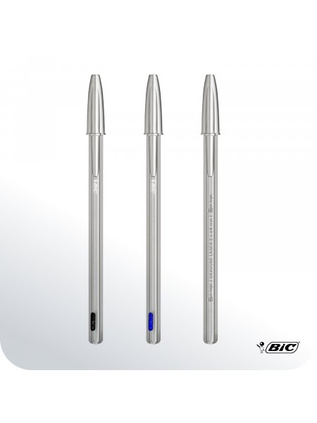 Mister Tee Stylo BIC® Cristal® Re'New à Personnaliser En Gravure BIC - 3460001090