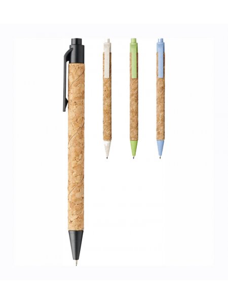 Mister Tee Stylo Bille Personnalisable En Liège Et Paille De Blé Bullet - 107385
