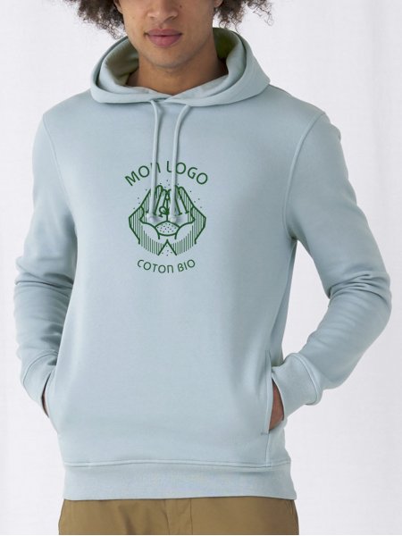 Mister Tee Sweat à Capuche Bio Homme Personnalisable B&C - BCU33B