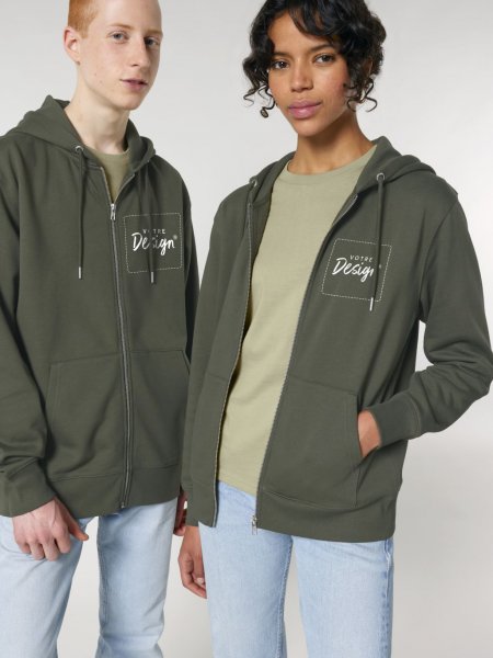 Mister Tee Sweat à Capuche Zippé Personnalisé - Cultivator 2.0 Stanley / Stella - STSU179