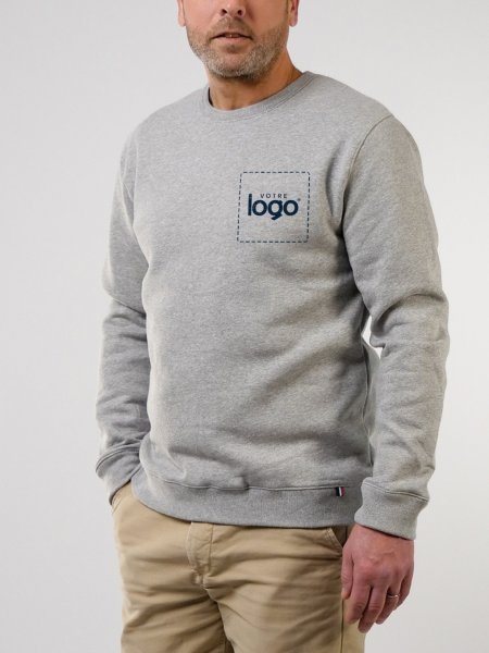 Mister Tee Sweat Alix Col Rond Personnalisable Fabriqué En France ATF - 03886