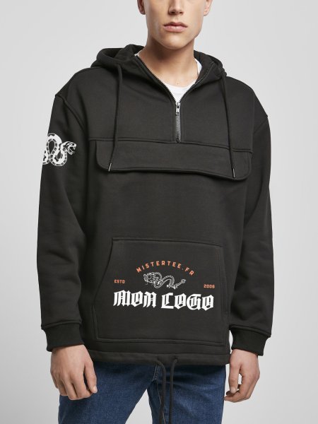 Mister Tee Sweat Personnalisé à Capuche Et Col Zippé Build Your Brand - BY098