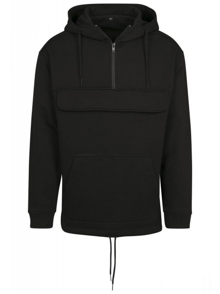 mister tee Sweat personnalisé à capuche et col zippé Build Your Brand - BY098