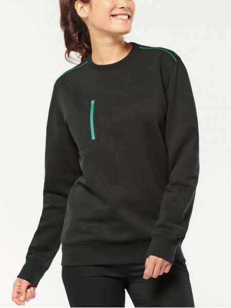 Mister Tee Sweat Personnalisé Poche Contrastée WK. Designed To Work - WK403