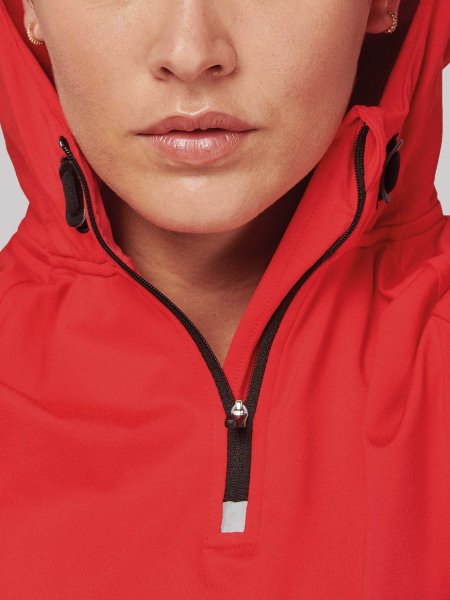Mister Tee Sweat-shirt Capuche 1/4 Zip Sport ProAct - PA360