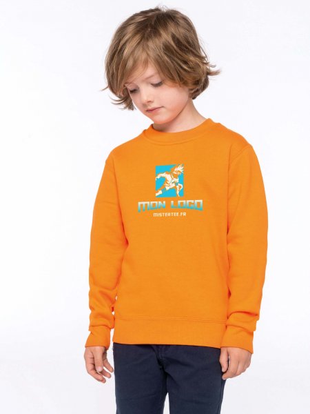 Mister Tee Sweat-shirt Col Rond Enfant Kariban - K475