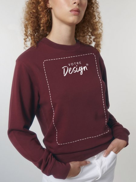 Mister Tee Sweatshirt à Col Rond Personnalisable - Matcher Stanley / Stella - STSU799