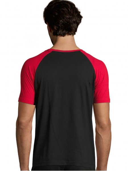 Mister Tee T-shirt Baseball Homme Personnalisé Sol's - FUNKY - 11190