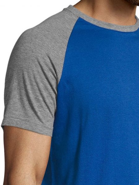 Mister Tee T-shirt Baseball Homme Personnalisé Sol's - FUNKY - 11190