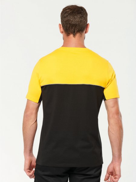 Mister Tee T-shirt Bicolore Unisexe à Personnaliser WK. Designed To Work - WK304