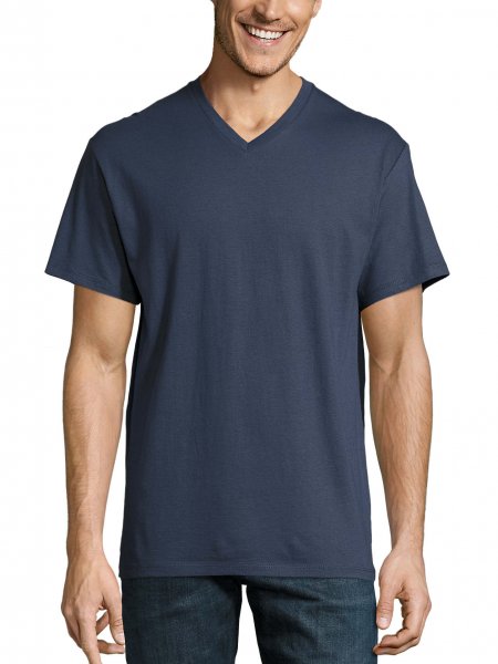 Mister Tee T Shirt Col V Homme Personnalisé Pas Cher Sol's - VICTORY - 11150