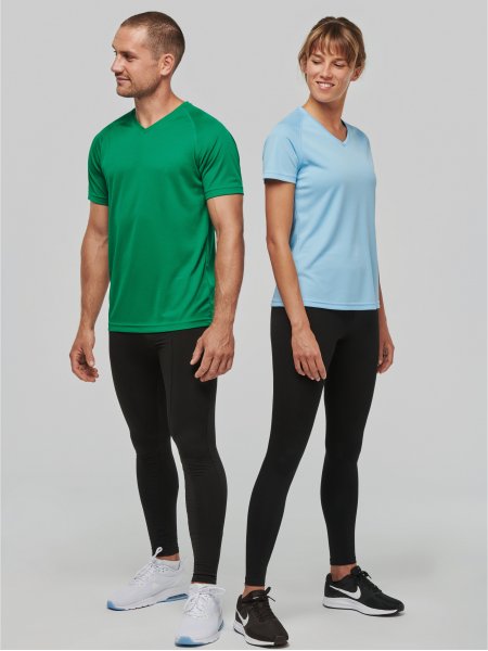 Mister Tee T-shirt De Sport Col V à Personnaliser ProAct - PA476