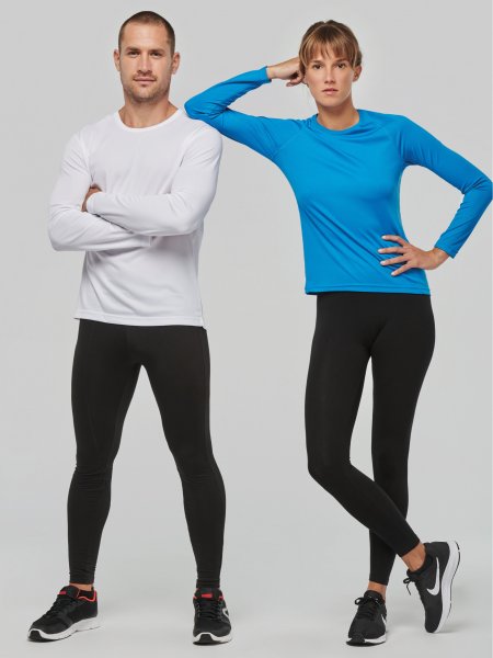Mister Tee T-shirt De Sport Personnalisé - Manches Longues ProAct - PA443