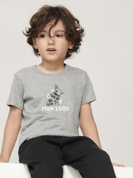 Mister Tee T-shirt Enfant En Coton Bio à Personnaliser Sol's - CRUSADERK - 03580