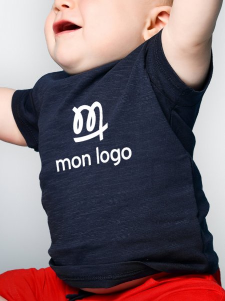 Mister Tee T-shirt Manches Courtes Bébé à Personnaliser Kariban - K363