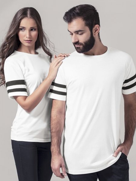 Mister Tee T Shirt Oversized Femme à Personnaliser - Tissu Respirant Et Manches Contrastées Build Your Brand - BY033