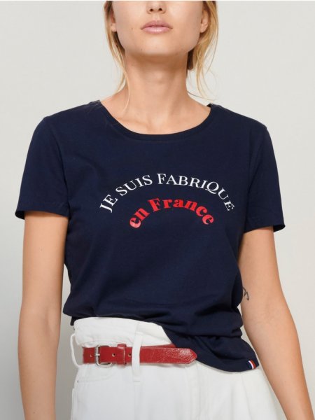 Mister Tee T-shirt Pour Femme Fabriqué En France ATF - 03273 - LOLA