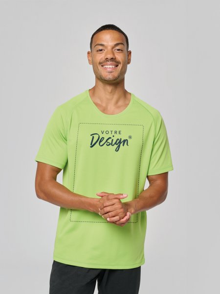 Mister Tee T Shirt Sport Respirant Pour Homme ProAct - PA438