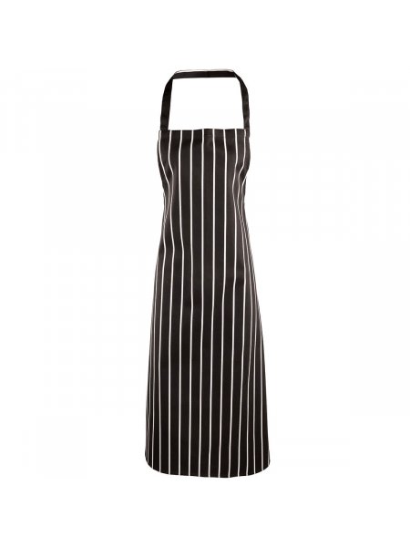 mister tee Tablier de chef rayé personnalisable Premier - PR110