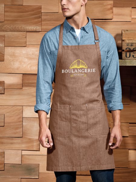 Mister Tee Tablier Denim En Coton Bio Premier - PR113