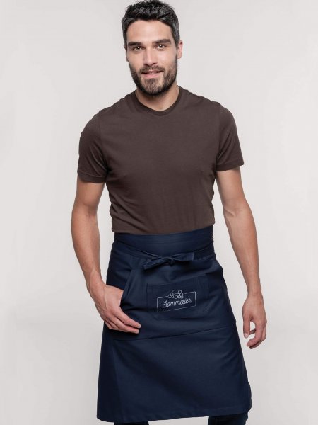 Mister Tee Tablier Mi-court à Personnaliser Kariban - K887