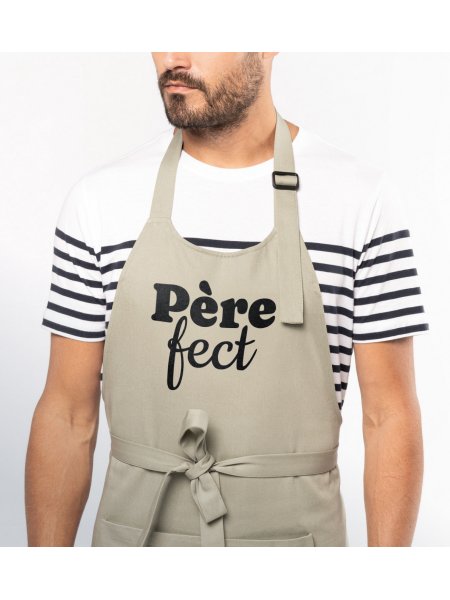 Mister Tee Tablier Personnalisé En Coton Bio Kariban - K8007