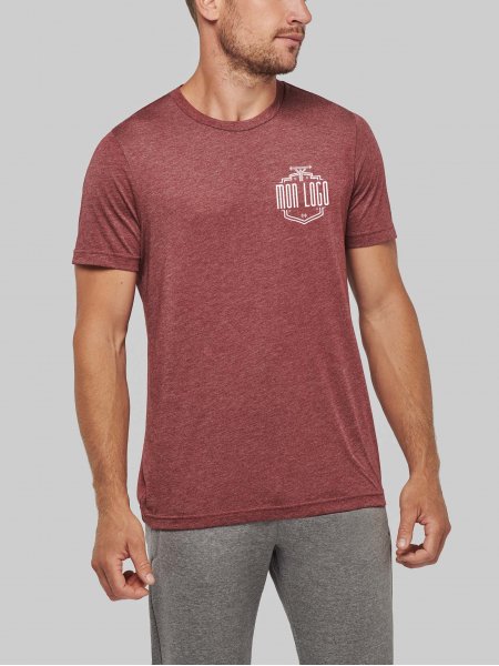 Mister Tee Tee Shirt De Sport Triblend Personnalisable ProAct - PA4011