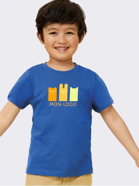 Mister Tee Tee Shirt Enfant Personnalisé Pas Cher - Regent Kids Sol's - 11970 - REGENTK
