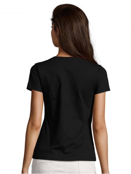 Mister Tee Tee Shirt Femme Col V Personnalisé épais Sol's - IMPERIALVW - 02941