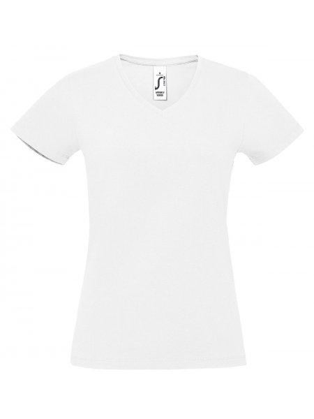 mister tee Tee shirt femme col V personnalisé épais Sol's - IMPERIALVW - 02941