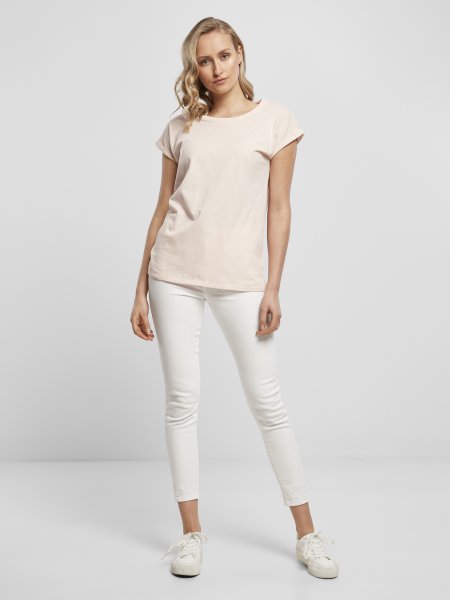 Mister Tee Tee Shirt Pour Femme Personnalisé - Manches Ourlets Build Your Brand - BY021