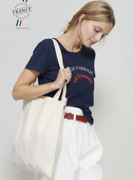 Mister Tee Tote Bag Fabriqué En France En Coton Bio ATF - THOMAS