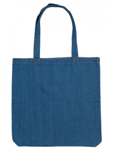mister tee Tote bag personnalisable en denim Mantis - MT195