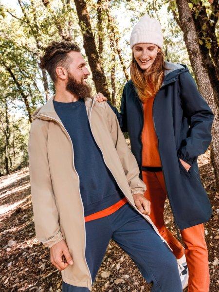 Mister Tee Veste Imperméable Recyclée Unisexe Personnalisable Native Spirit - NS615