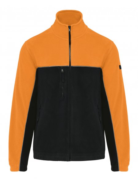 mister tee Veste polaire recyclée contrastée à personnaliser WK. Designed To Work - WK904