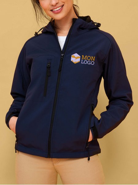 Mister Tee Veste Softshell à Capuche Pour Femme - Replay Women Sol's - REPLAYW - 46802