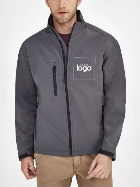 Mister Tee Veste Softshell Personnalisable - 3 Couches - Relax Sol's - RELAX - 46600