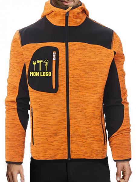 Mister Tee Veste Softshell Personnalisable - Effet Chiné Payper - 000453-0103 Trip