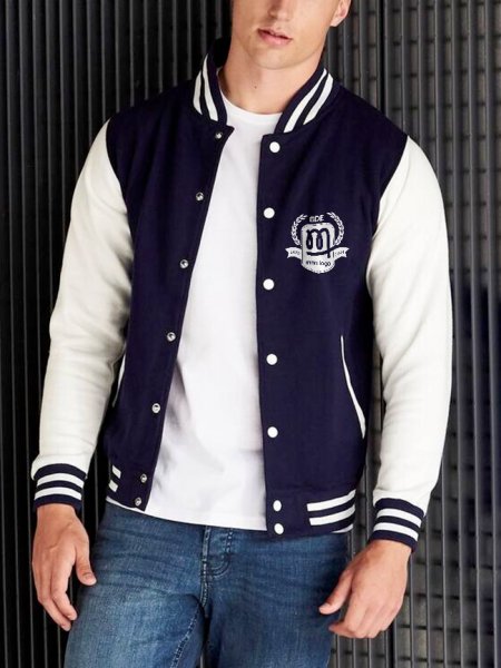 Mister Tee Veste Teddy Personnalisée - Manches Contrastées AWDis - JH043