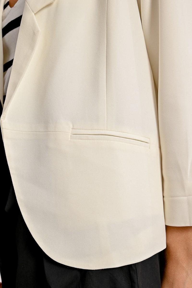 Molly Bracken Blazer à Manches 3/4