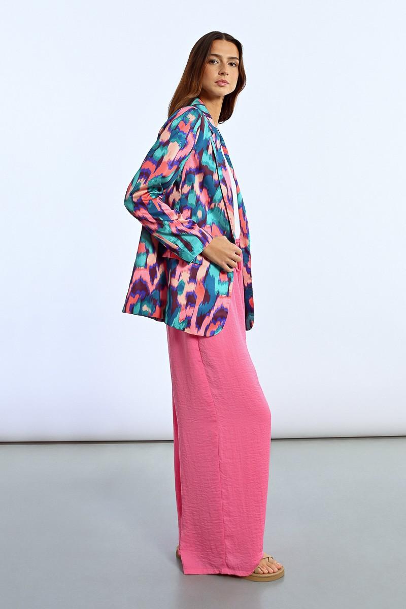 Molly Bracken Blazer Droit Imprimé