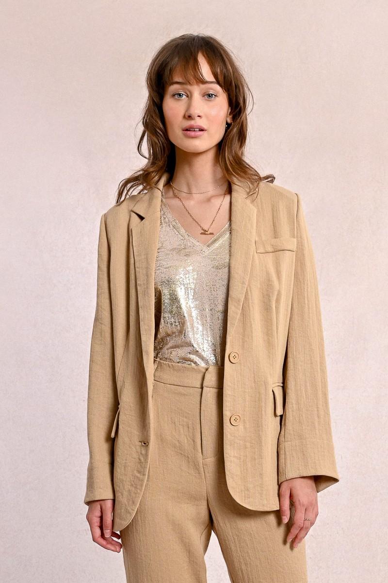 Molly Bracken Blazer En Lin