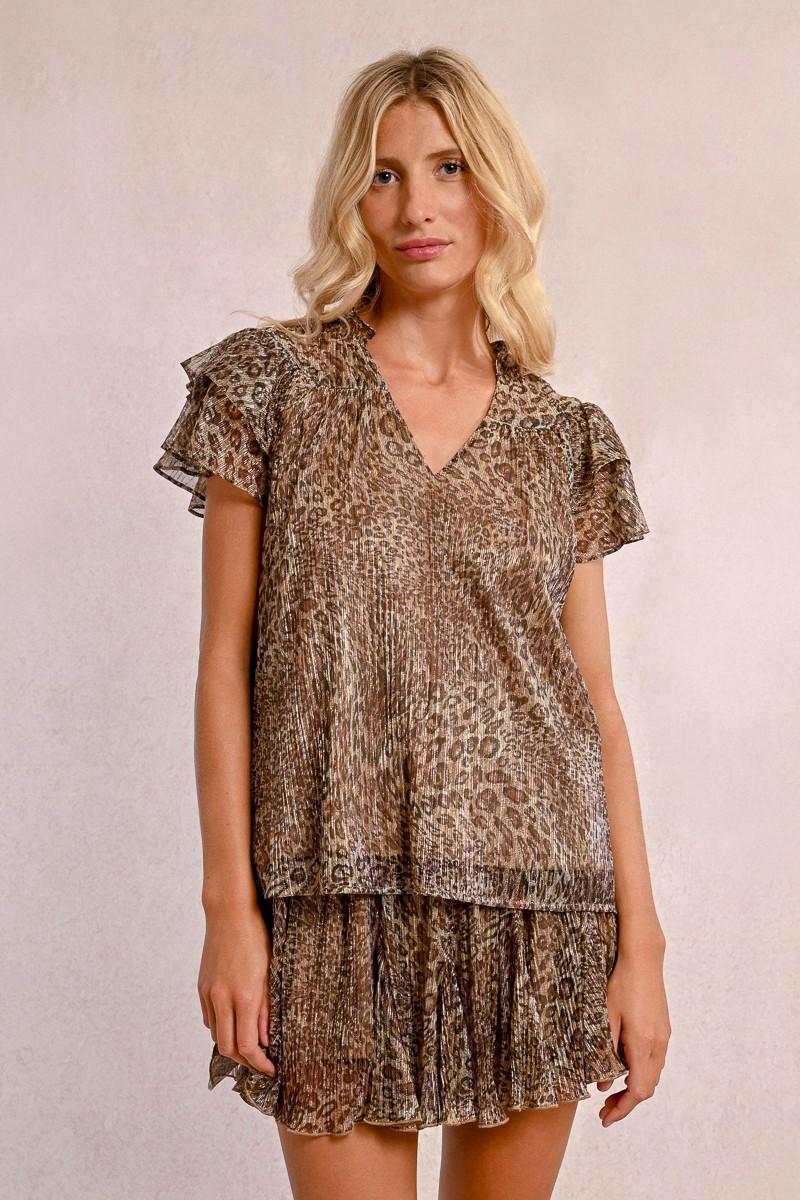 Molly Bracken Blouse Léopard