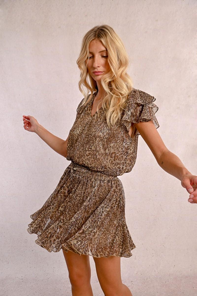 molly bracken Blouse léopard