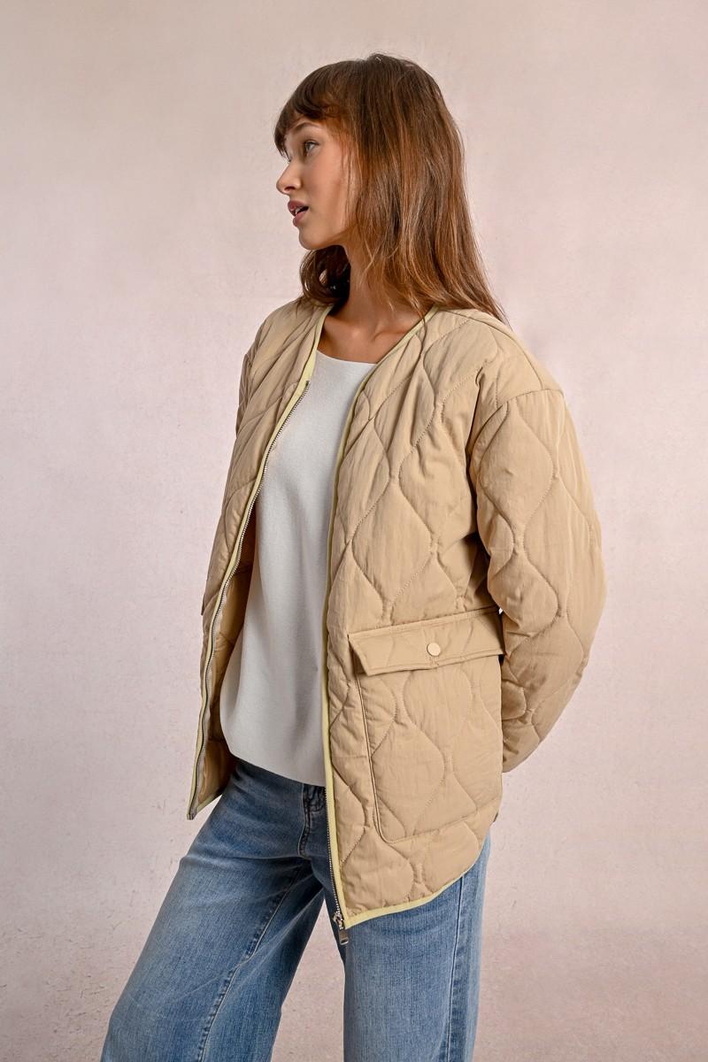Molly Bracken Blouson Matelassé