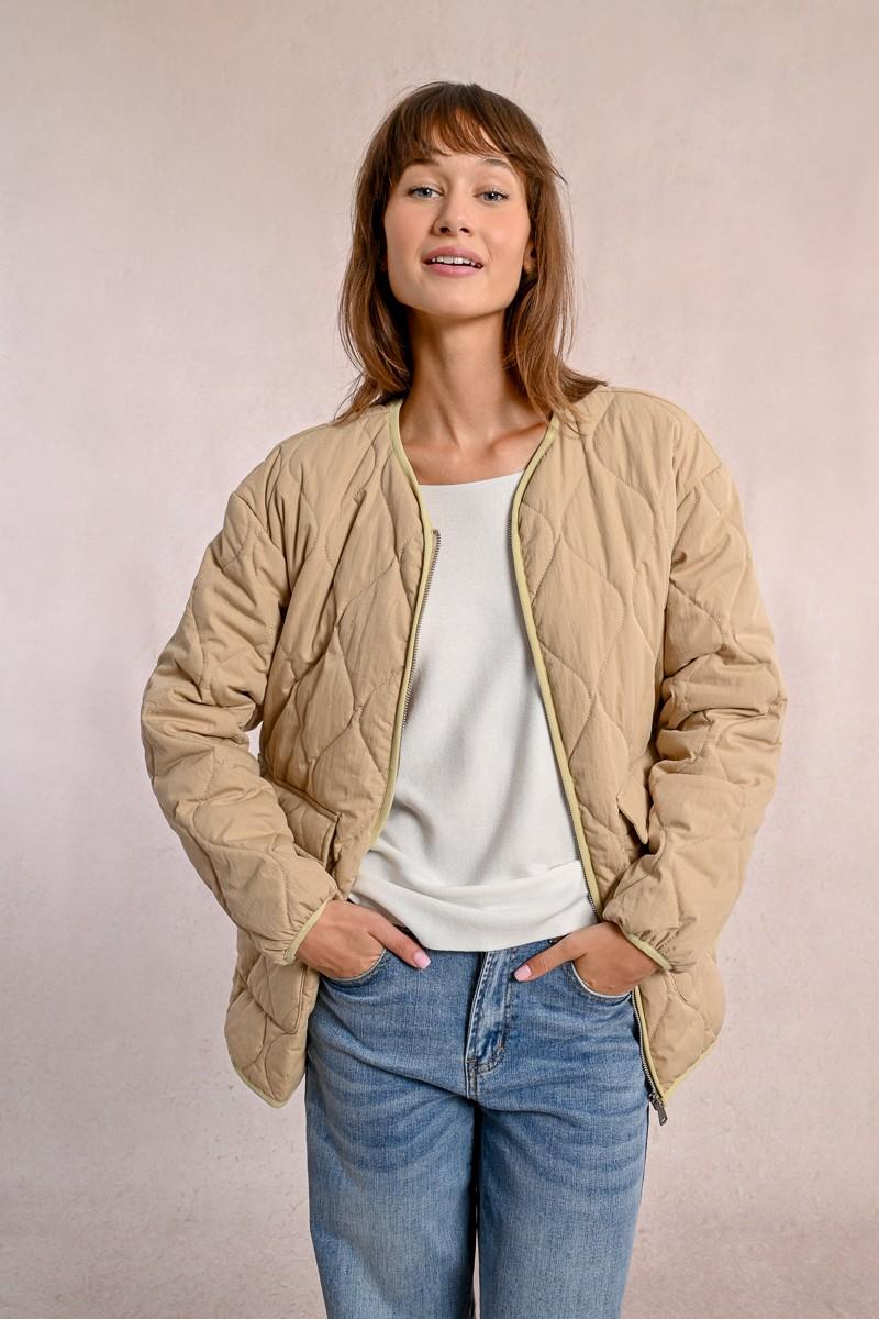 molly bracken Blouson matelassé