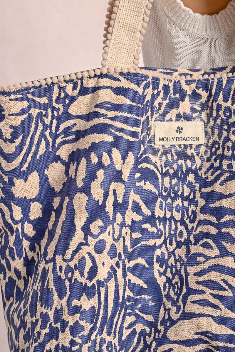 Molly Bracken Cabas Imprimé Animalier