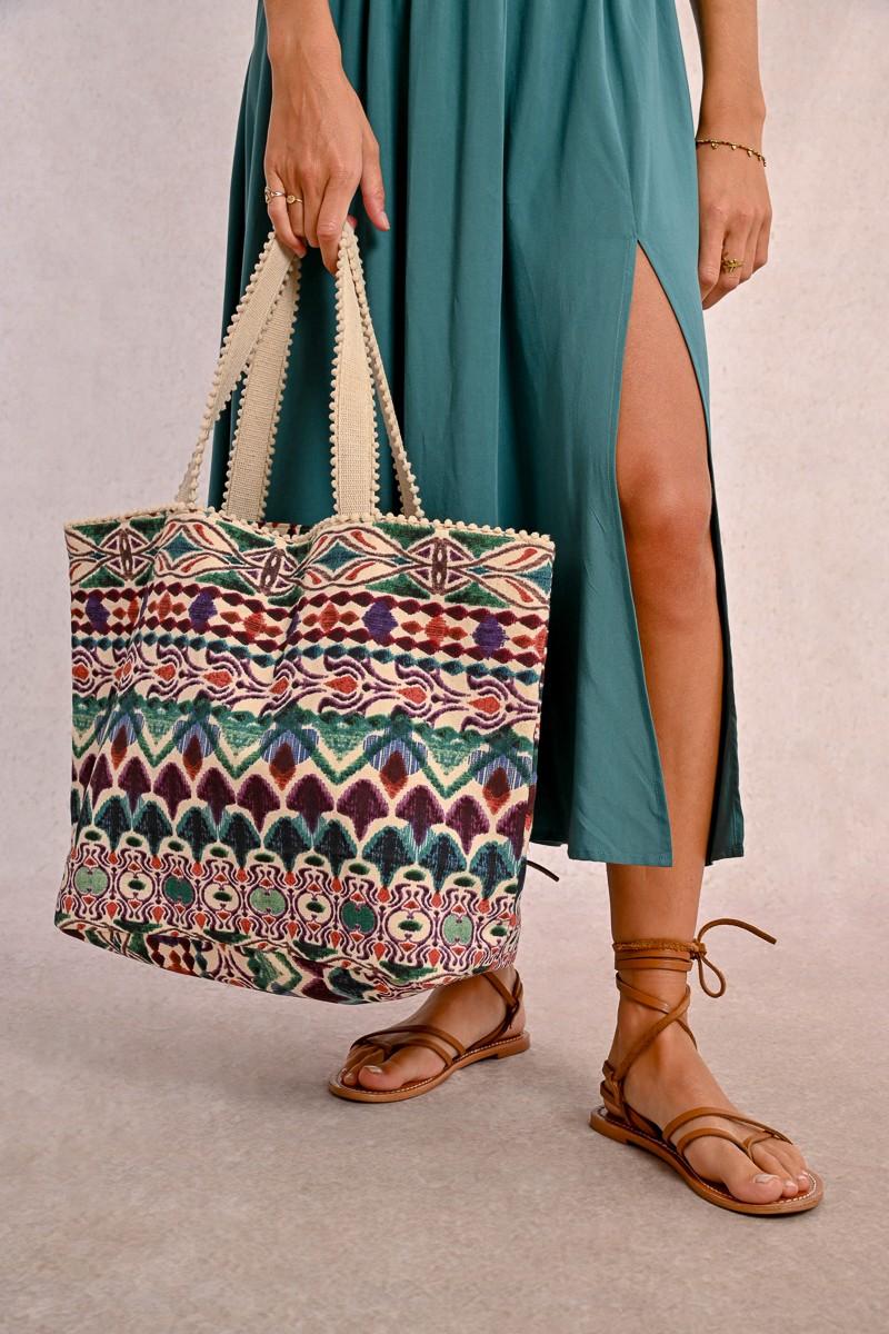 Molly Bracken Cabas Imprimé Ethnique